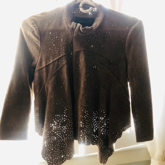BCBG Suede Jacket - Picture 2 of 6